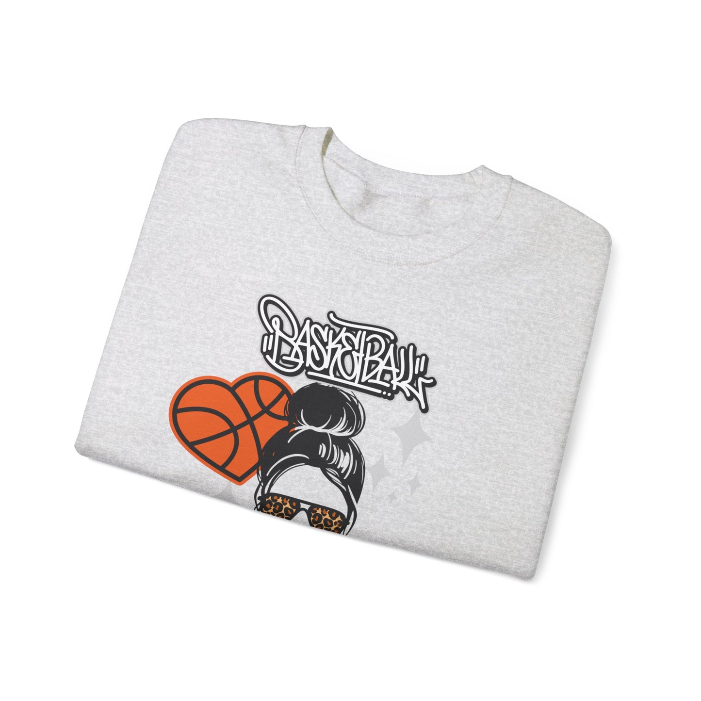 Basketball Mama Crewneck Sweatshirt