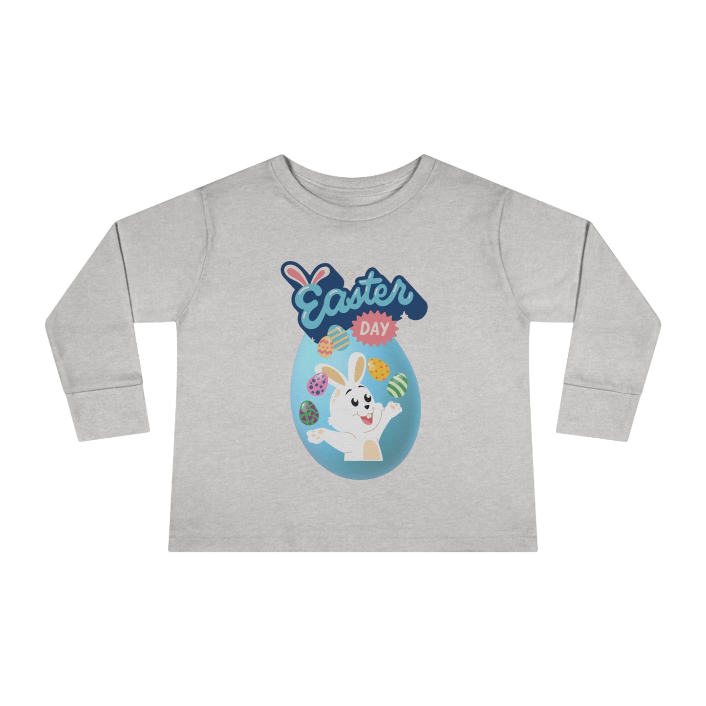 Toddler Long Sleeve Tee Easter Day