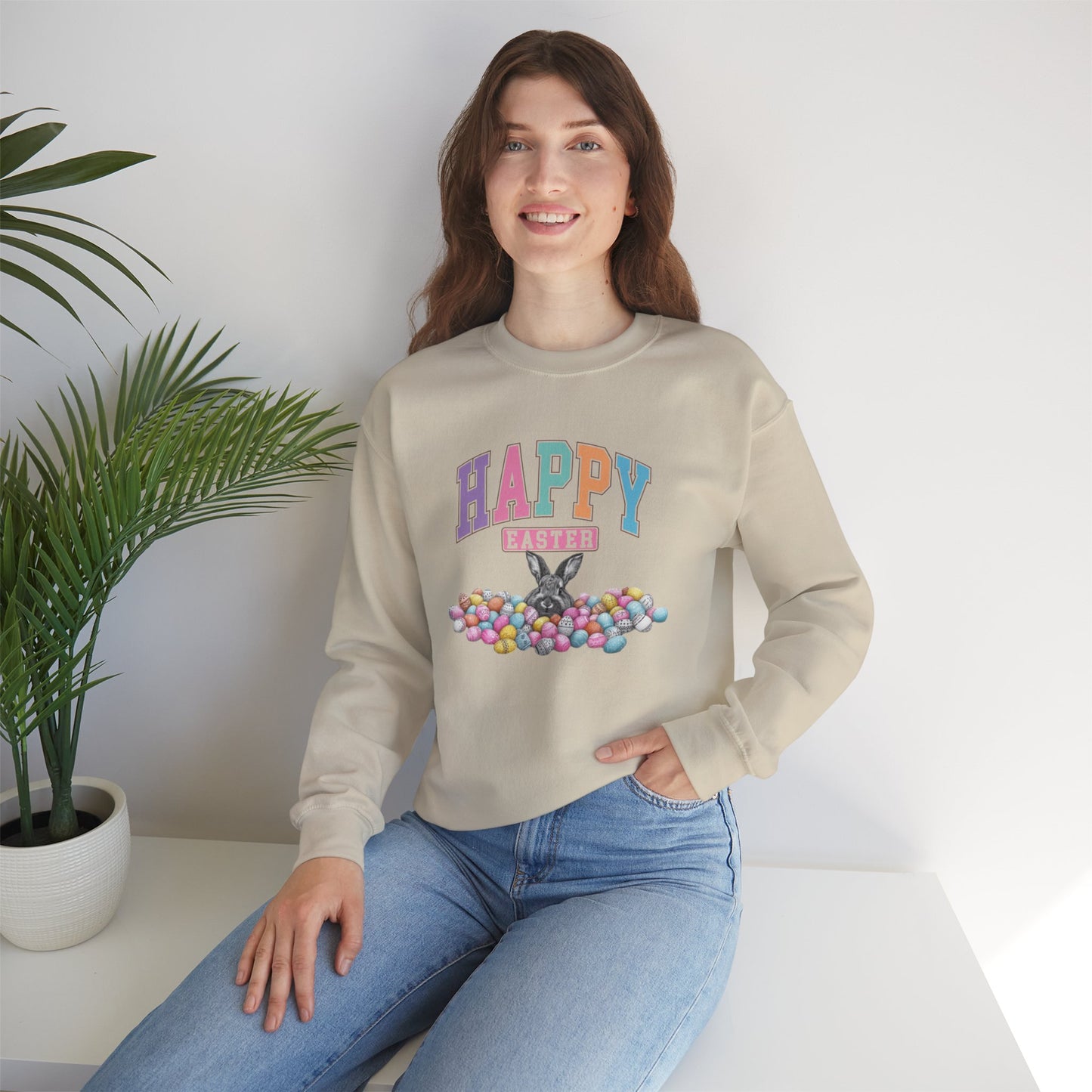 Happy Easter Crewneck Sweatshirt