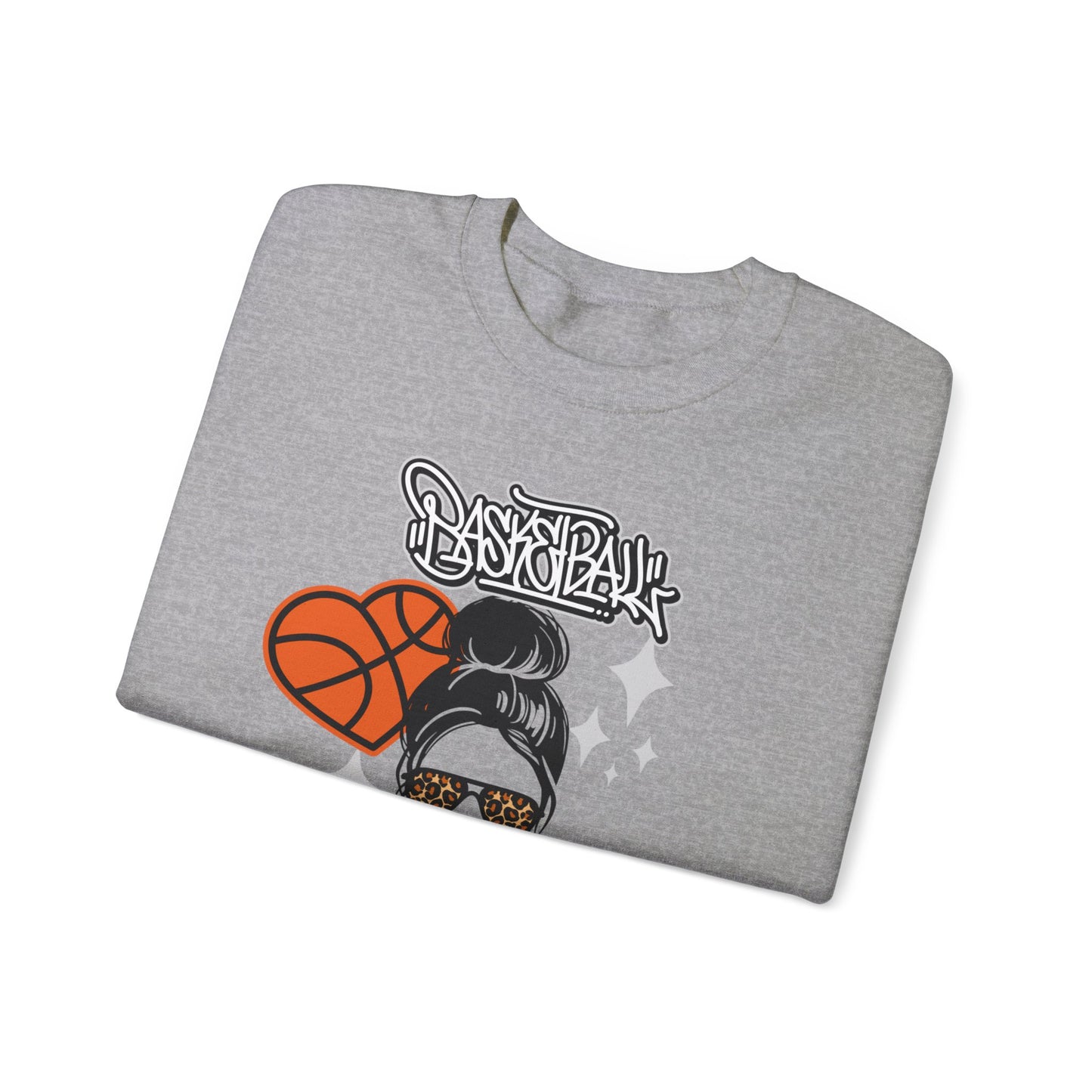 Basketball Mama Crewneck Sweatshirt