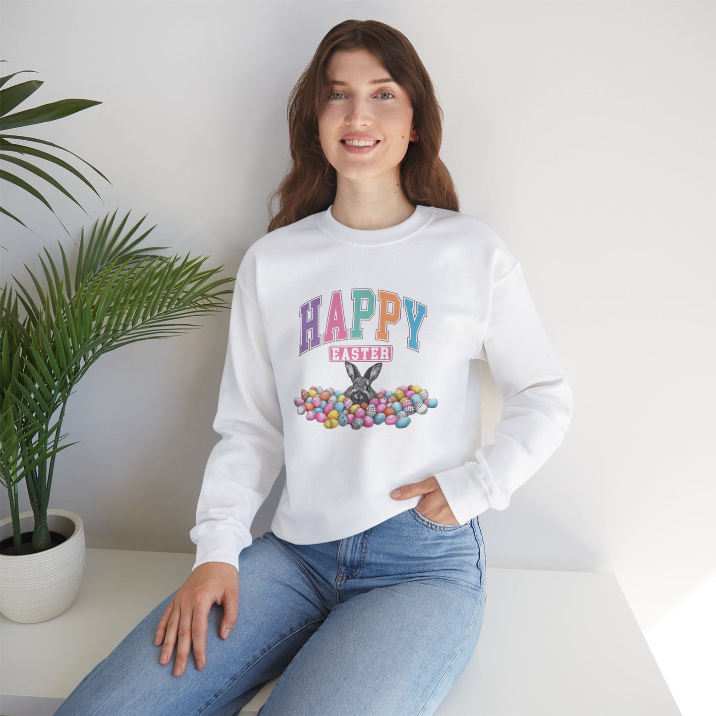 Happy Easter Crewneck Sweatshirt