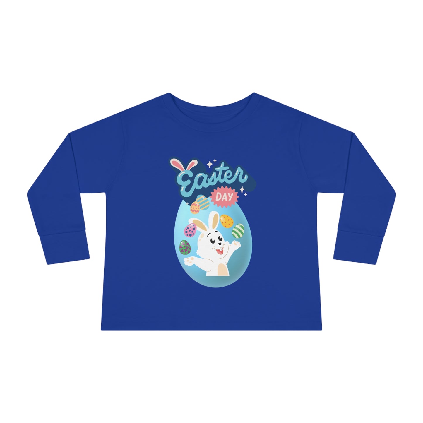 Toddler Long Sleeve Tee Easter Day