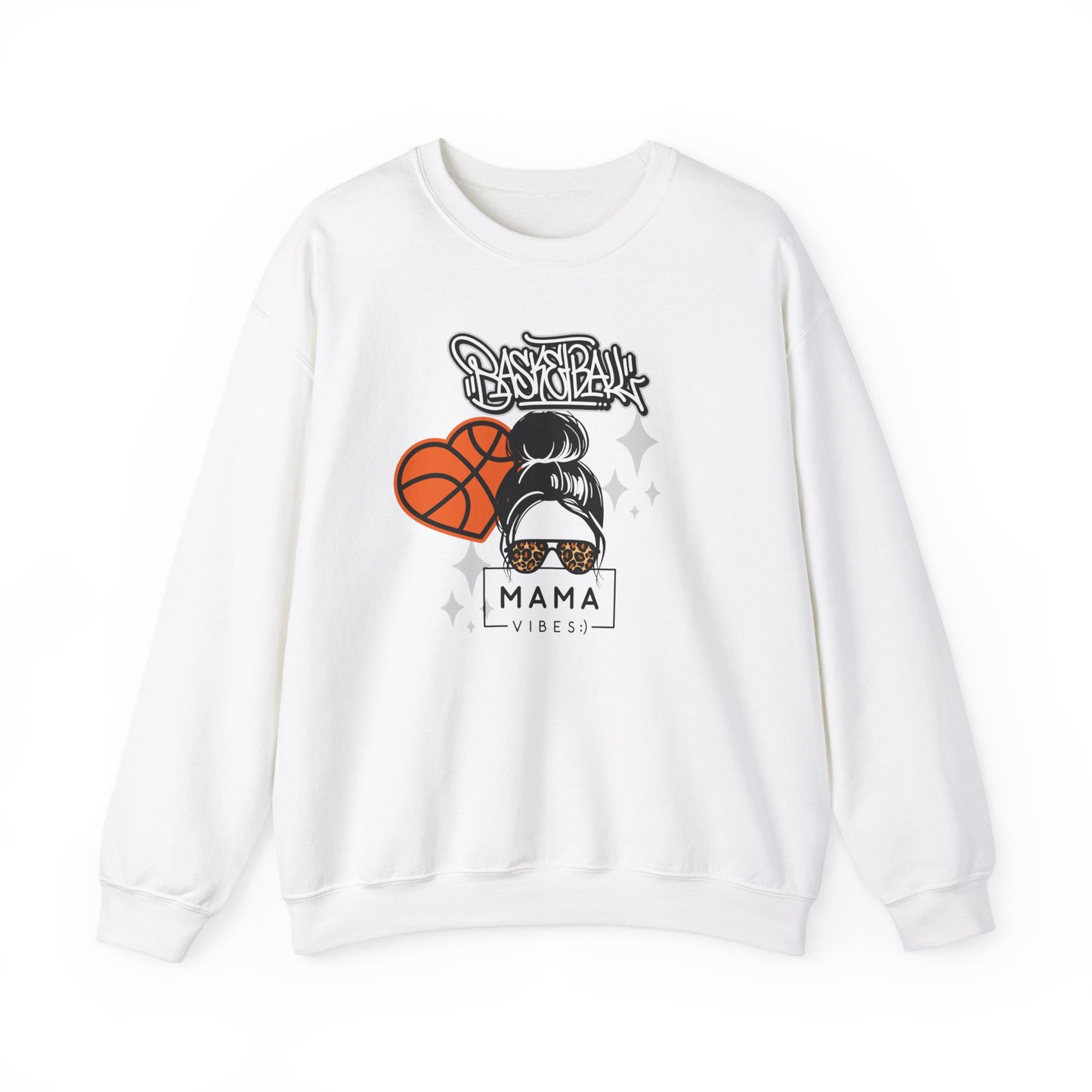 Basketball Mama Crewneck Sweatshirt