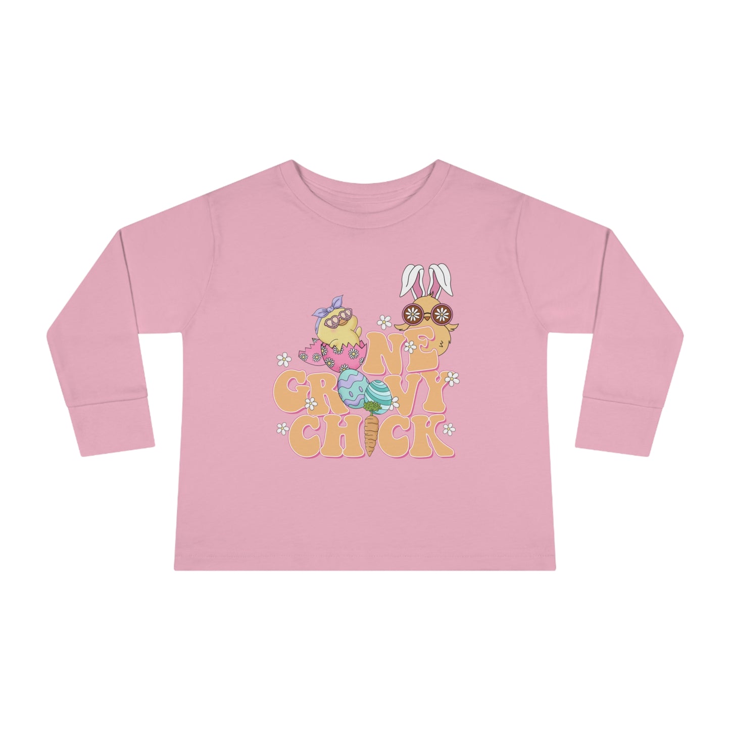 Toddler Groovy Chick tee