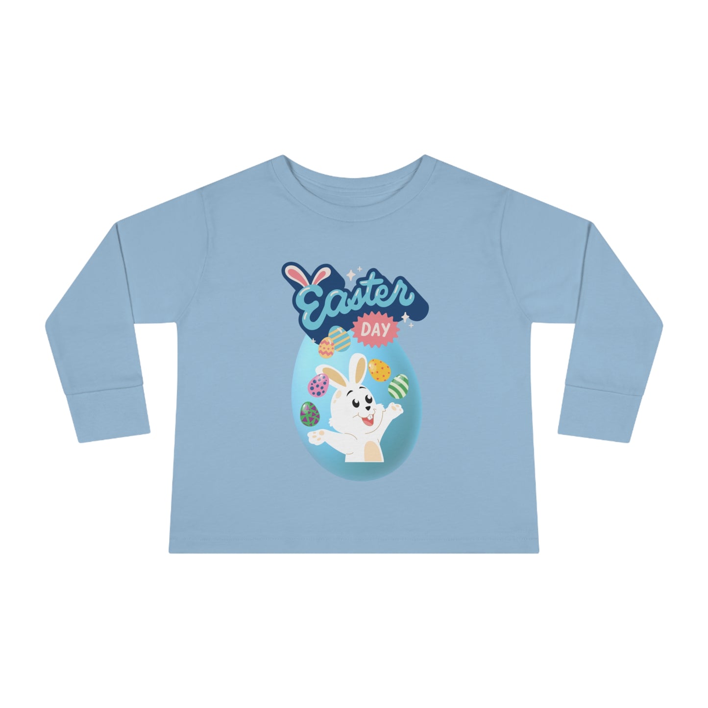 Toddler Long Sleeve Tee Easter Day