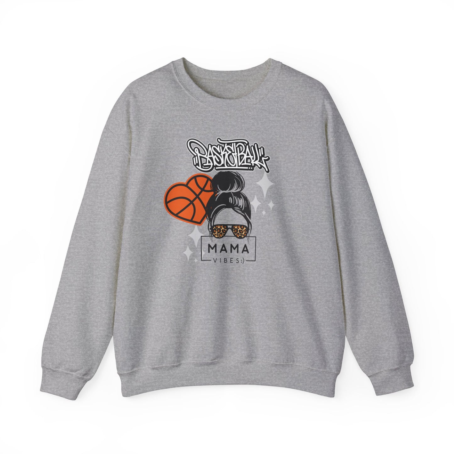 Basketball Mama Crewneck Sweatshirt