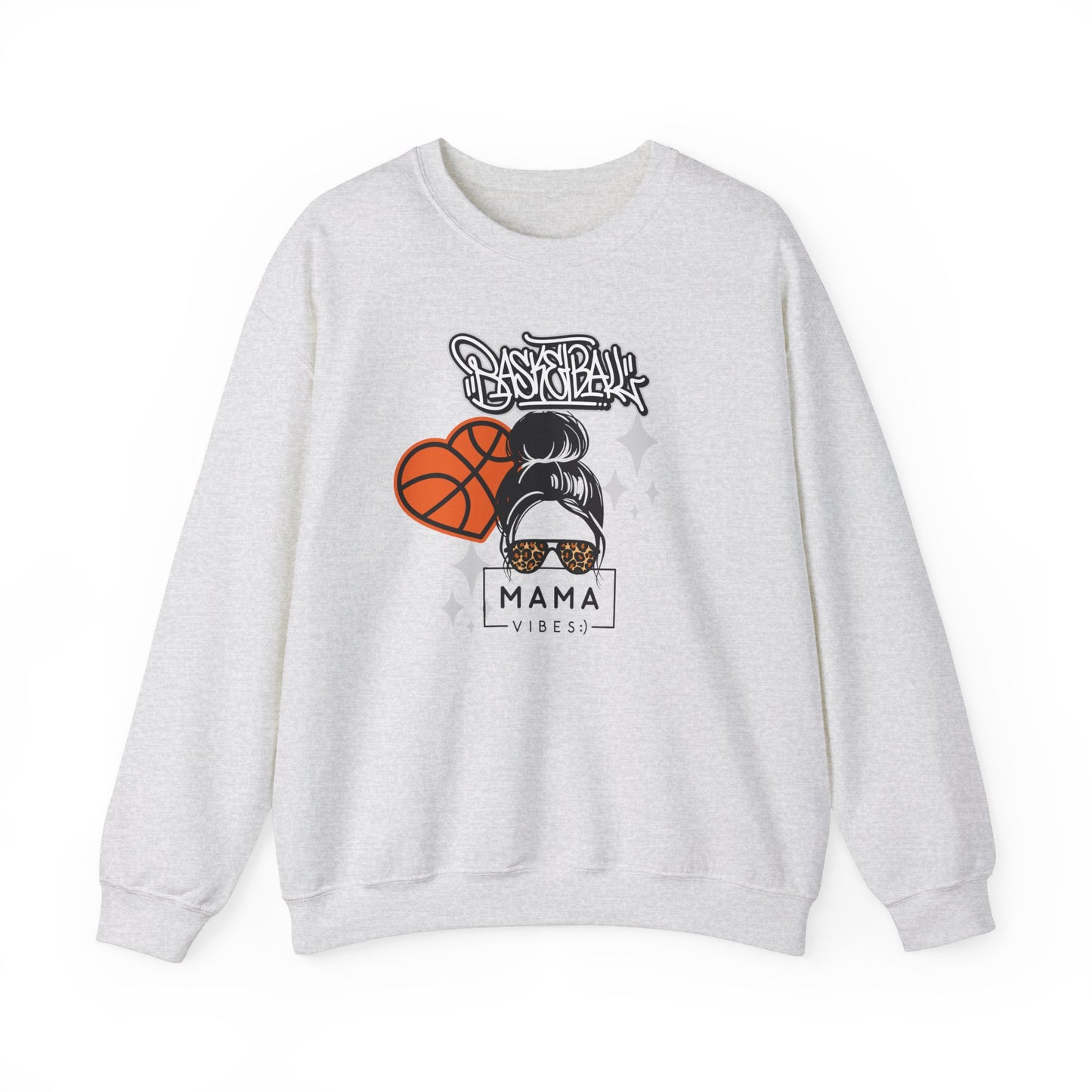 Basketball Mama Crewneck Sweatshirt