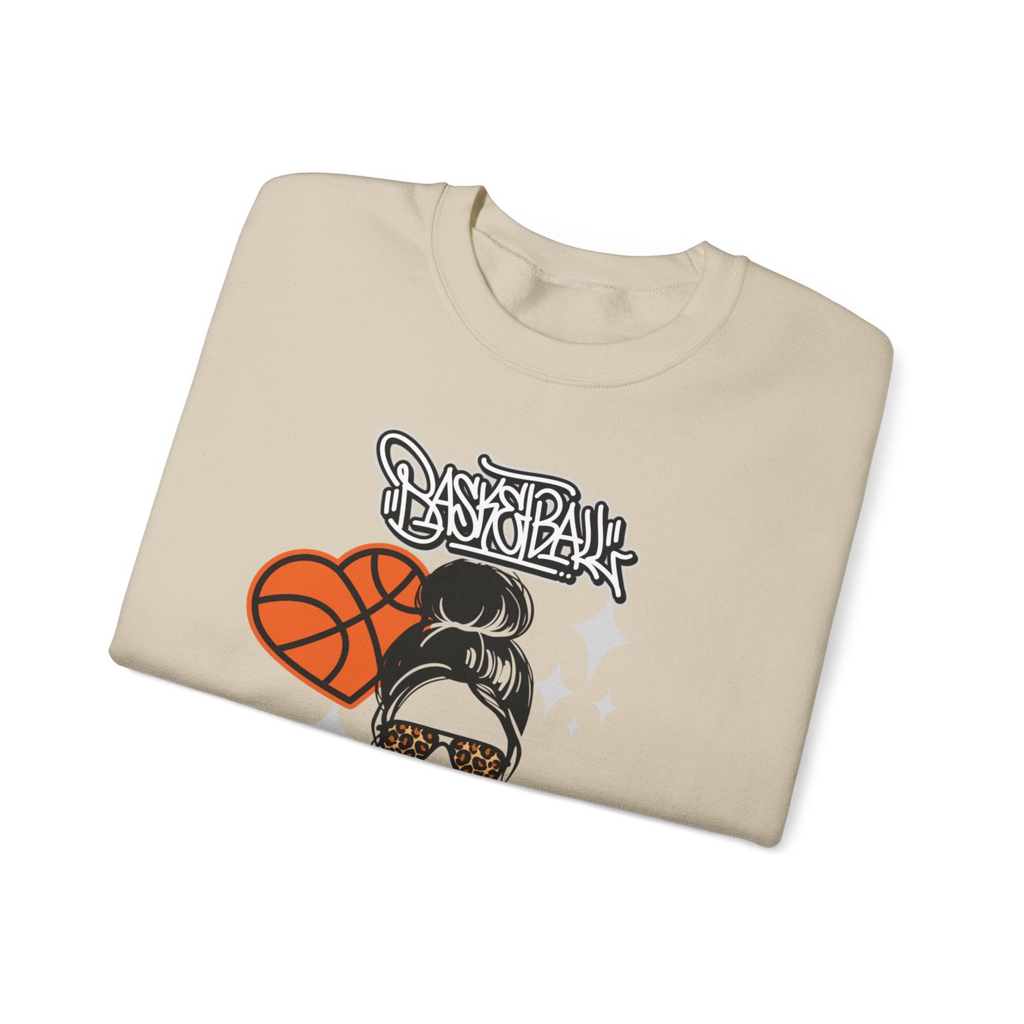 Basketball Mama Crewneck Sweatshirt